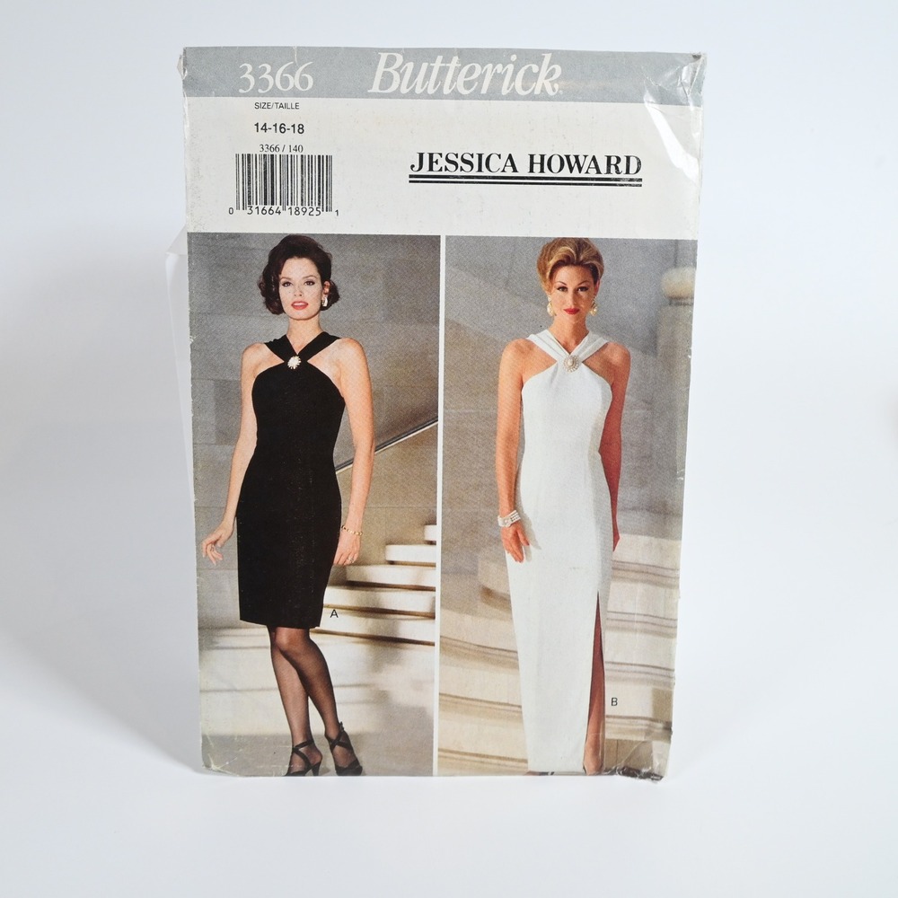 Butterick 3366 Sewing Pattern Misses 14-16-18 Jessica Howard Uncut FF